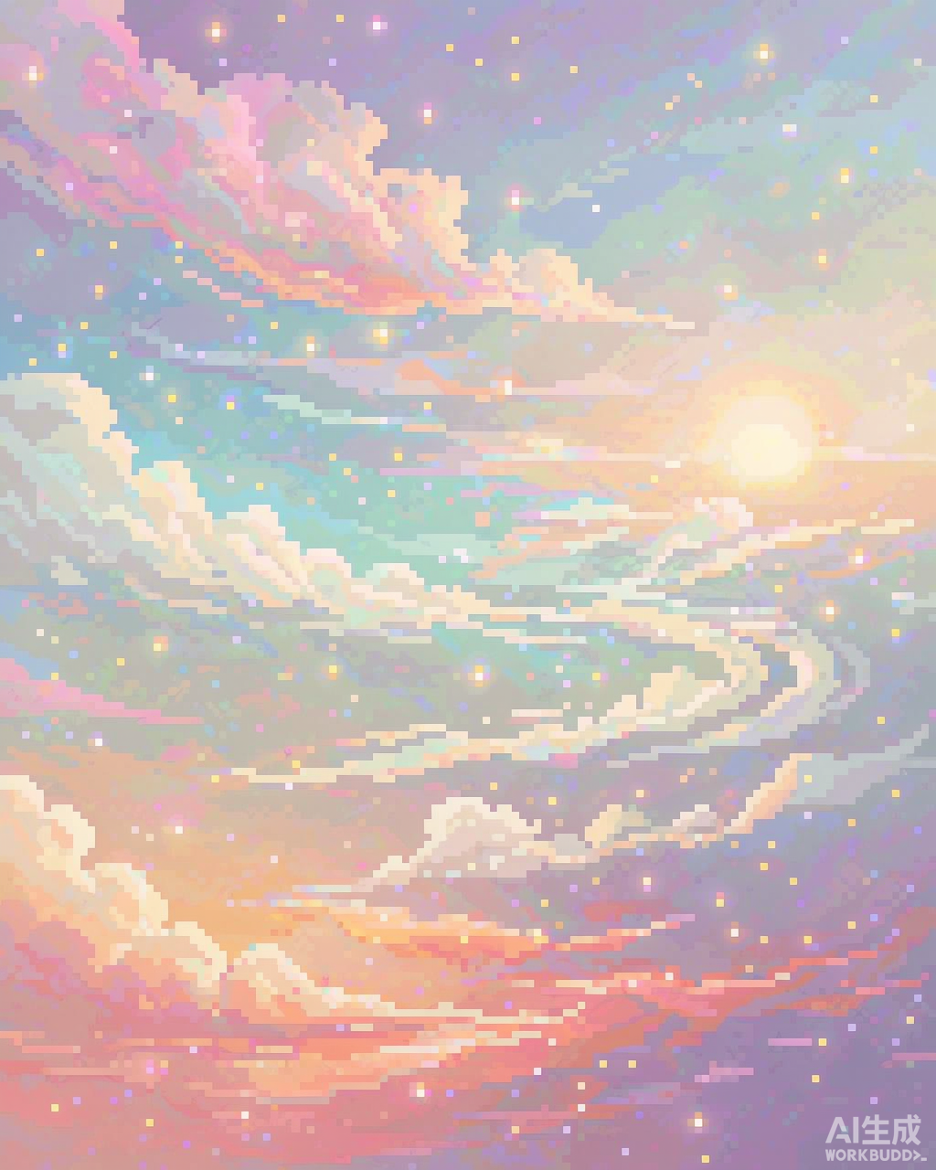晨昏星空